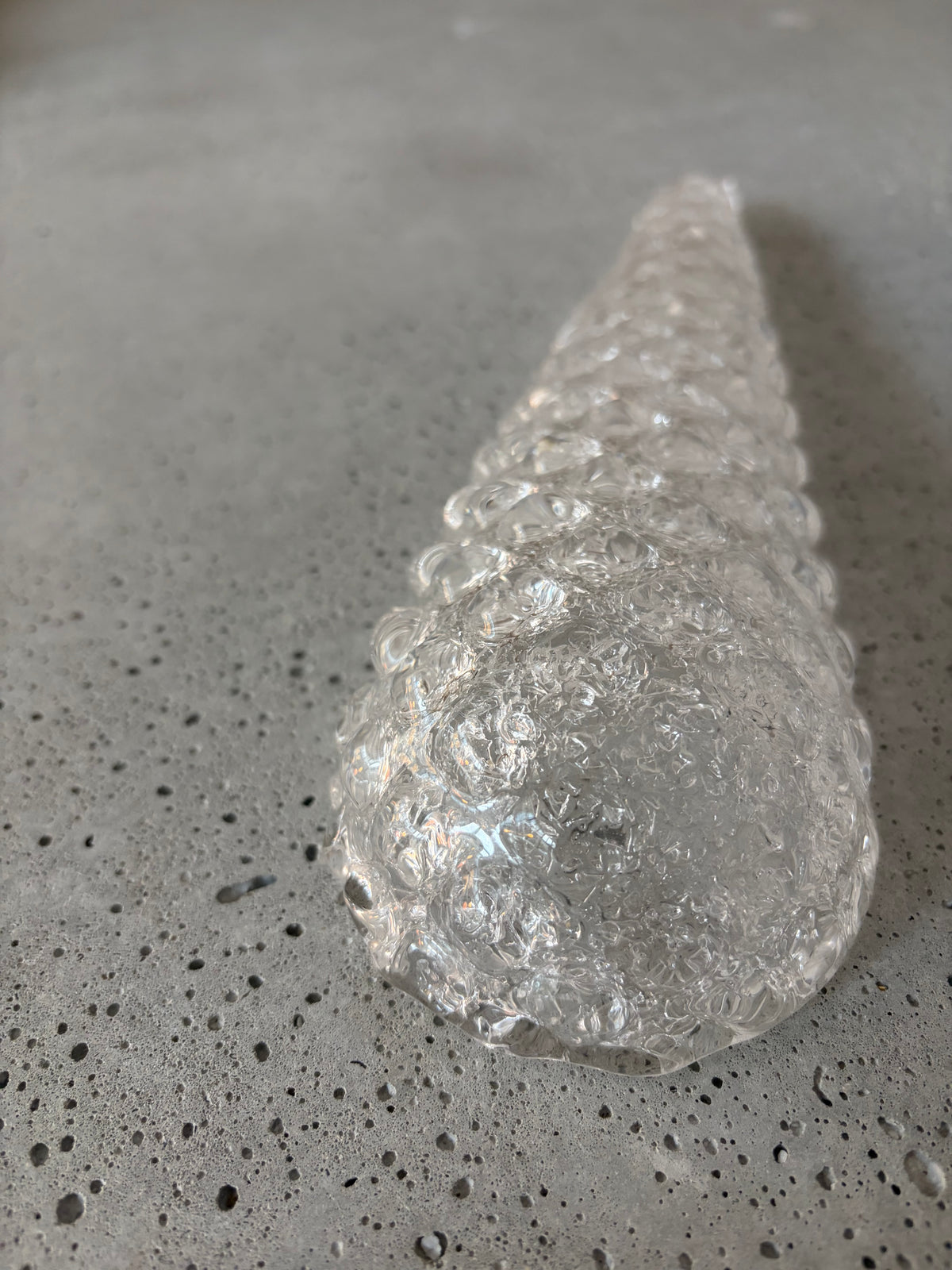 Murano lysekrone | Dråber | 75 glas | Hvid/klar