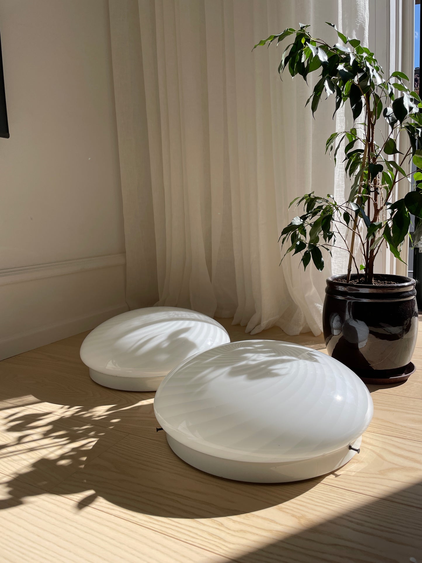 Klassisk vintage Murano plafond, 36 cm