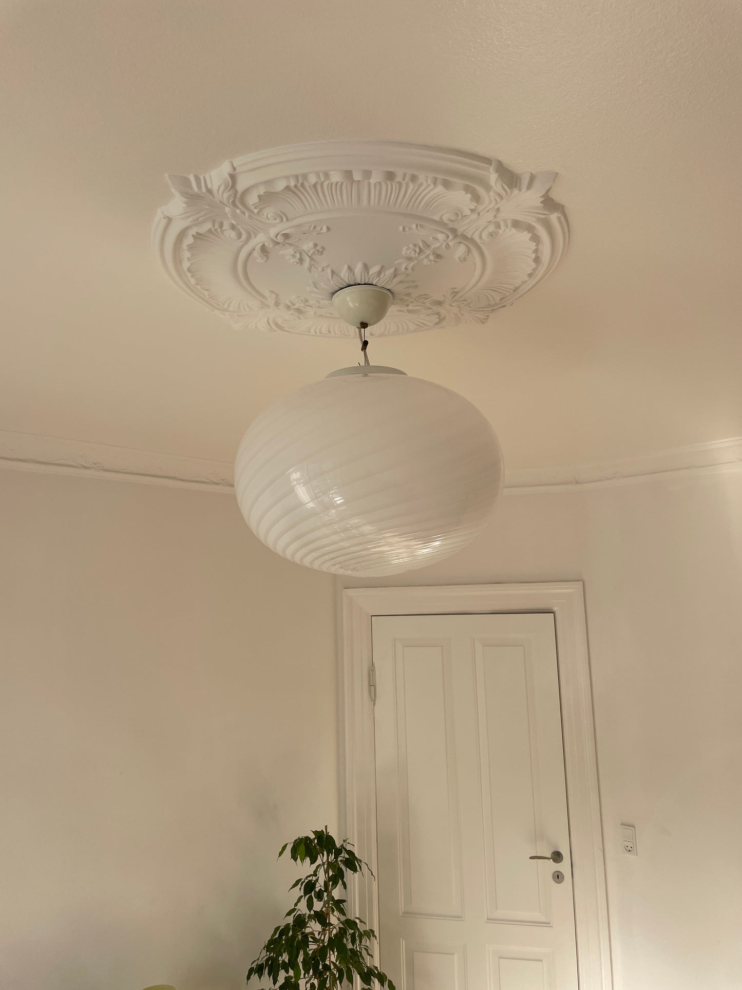 Kæmpe klassisk vintage Murano pendel, 45 cm