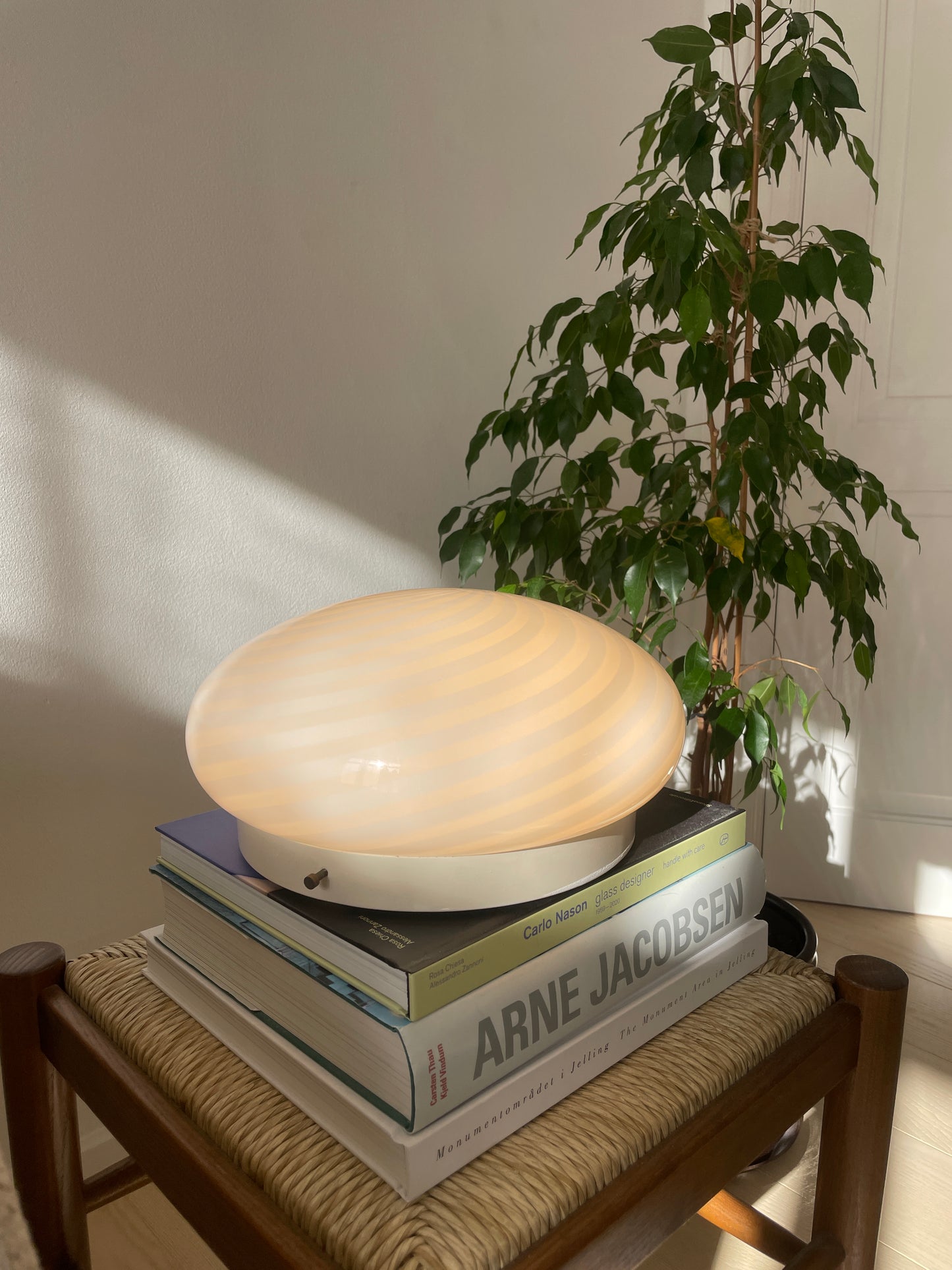 Klassisk vintage Murano plafond, 30 cm