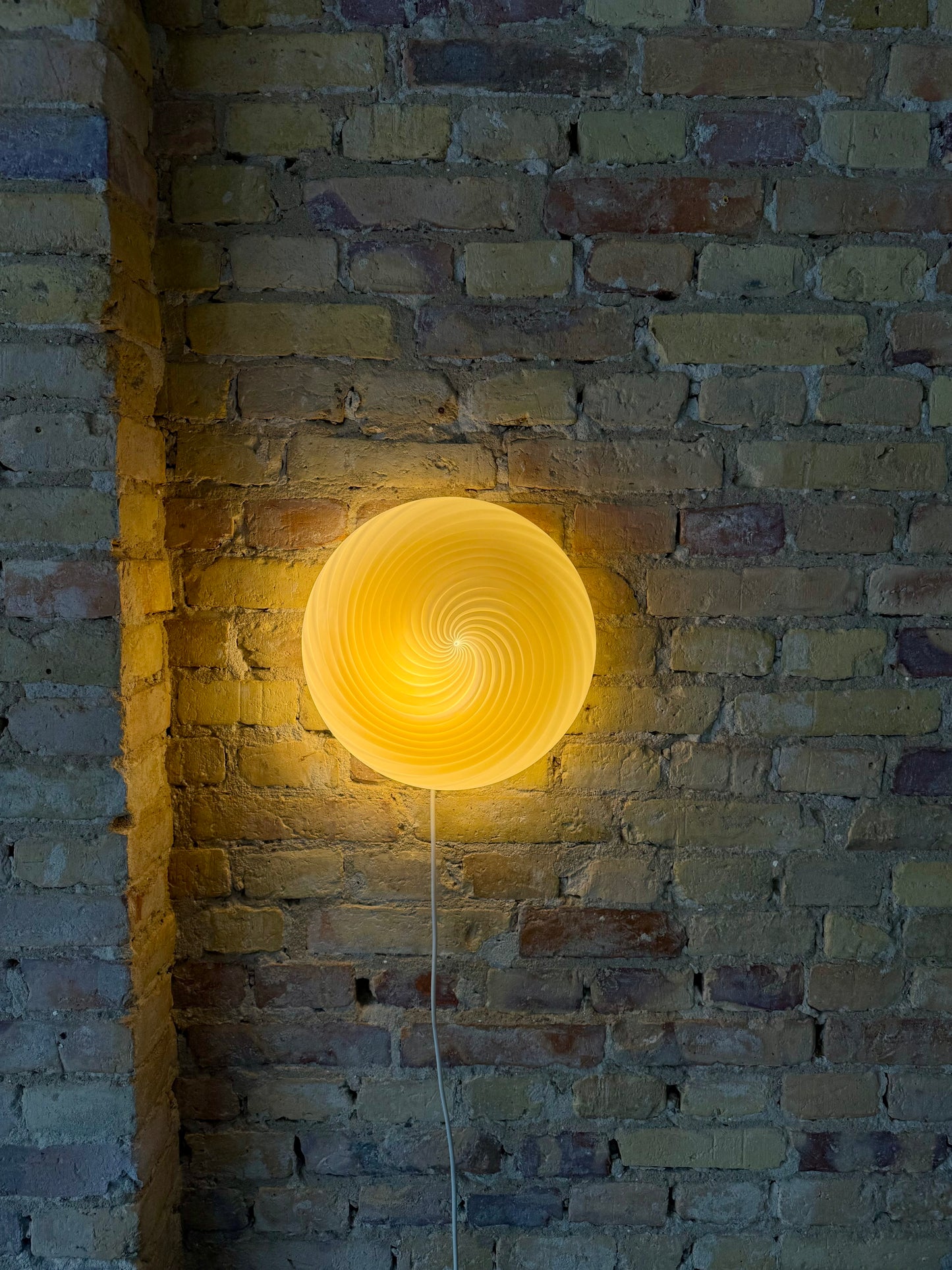 Gul Murano plafond, 30 cm