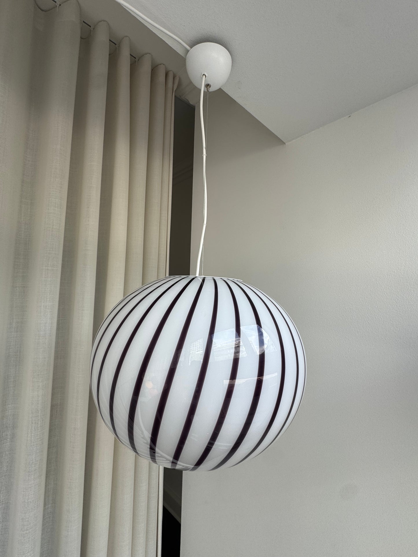Blueberry Murano loftlampe, 40 cm