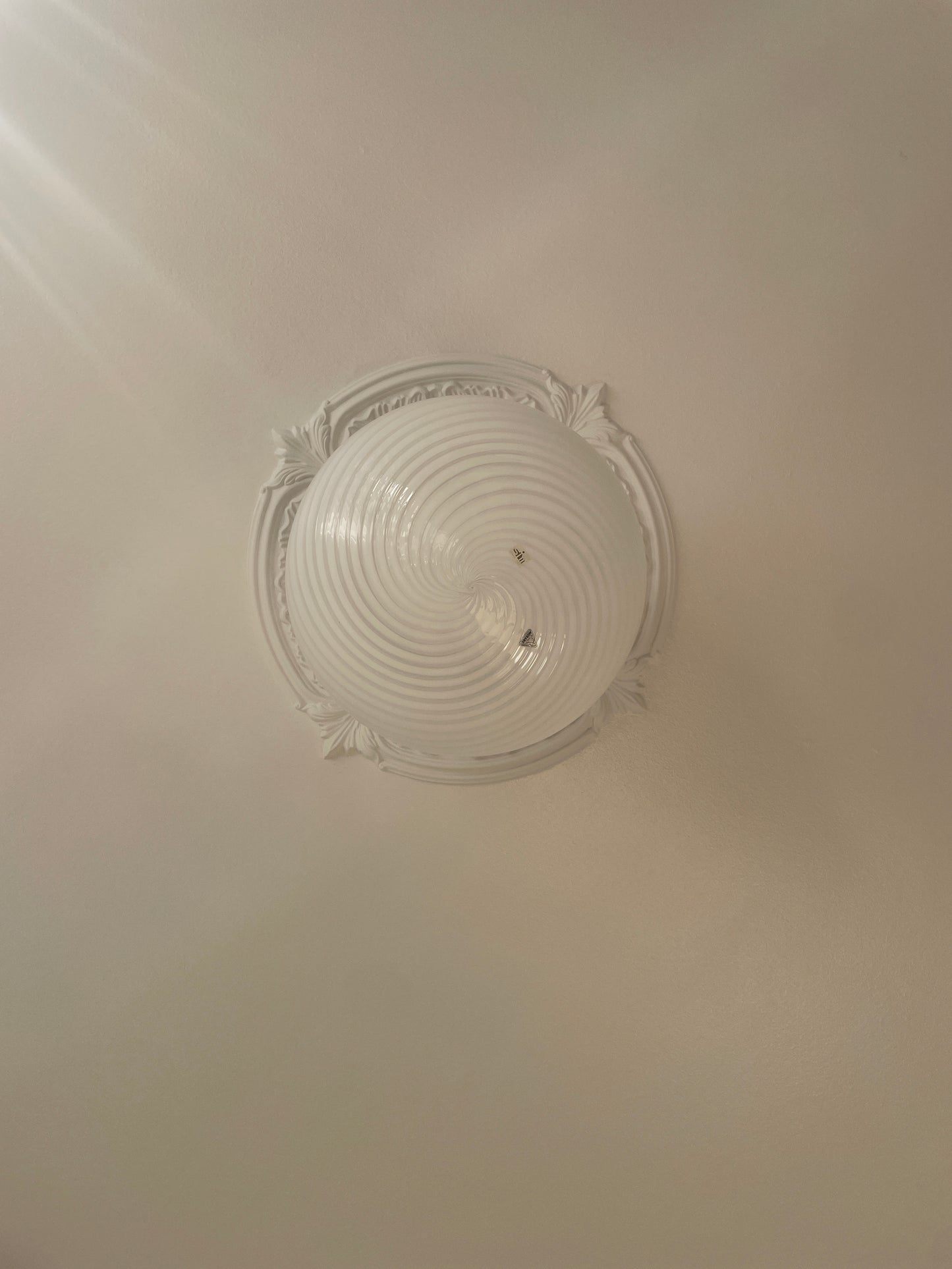 Kæmpe klassisk vintage Murano pendel, 45 cm