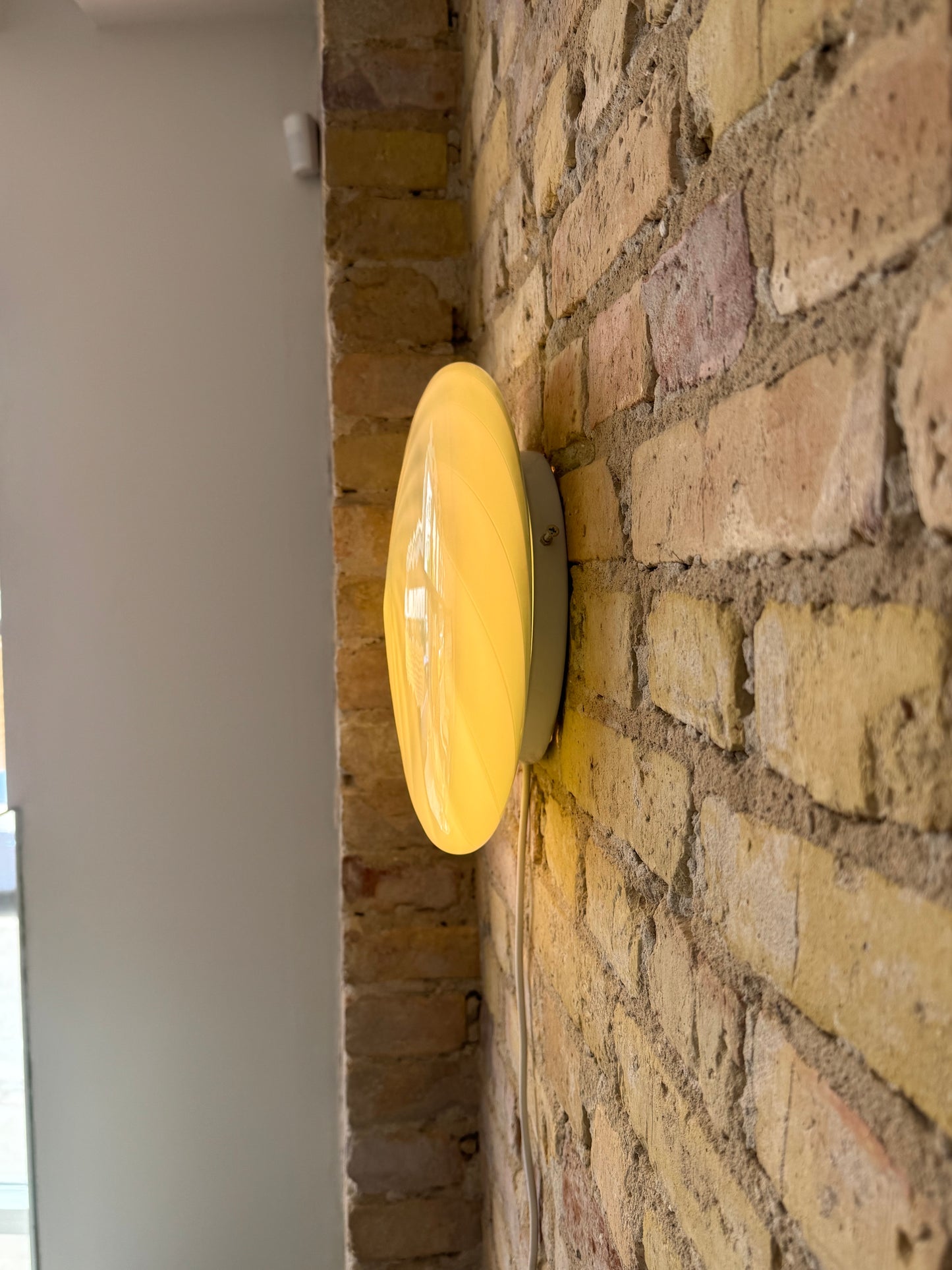 Mørkegrøn Murano plafond, 30 cm