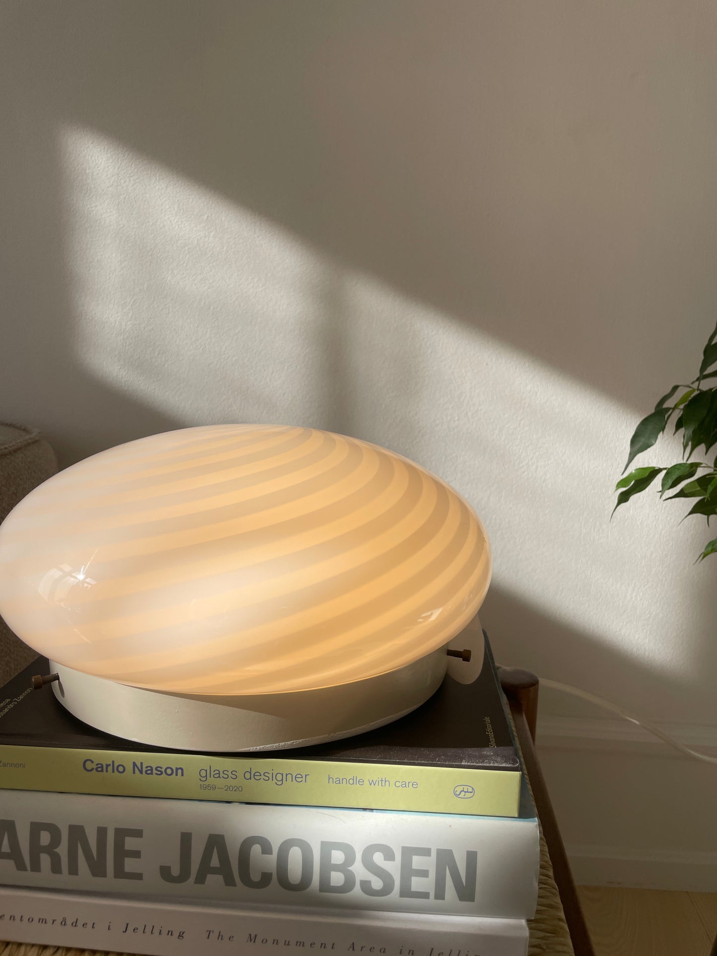Klassisk vintage Murano plafond, 30 cm