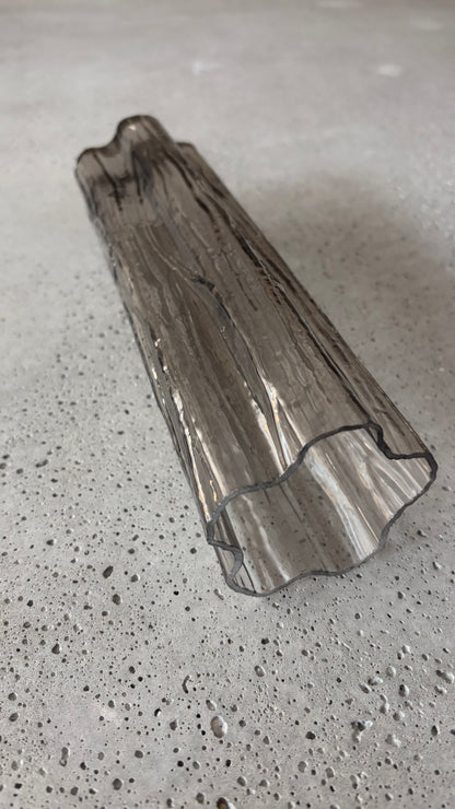 Murano Chandelier | Tubes | 30 glass | Smoke-colored glass