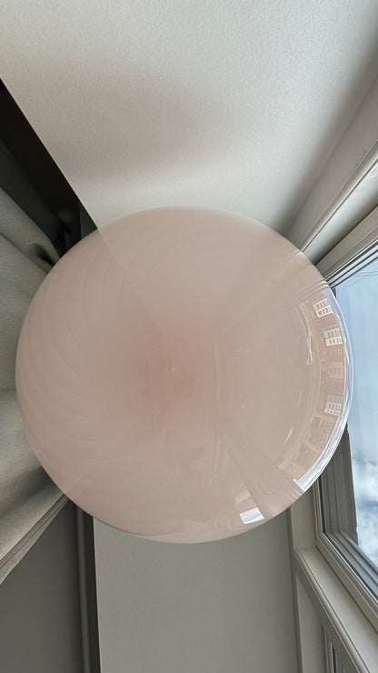 Murano pendant with pink hue, 40 cm