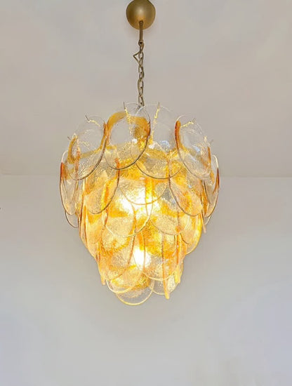 Murano lysekrone | Blade | 41 glas | Rav