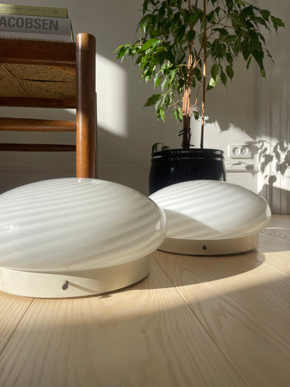 Classic vintage Murano ceiling, 30 cm