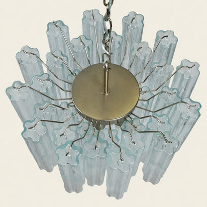 Murano lysekrone | Tuber | 36 glas | Klart glas