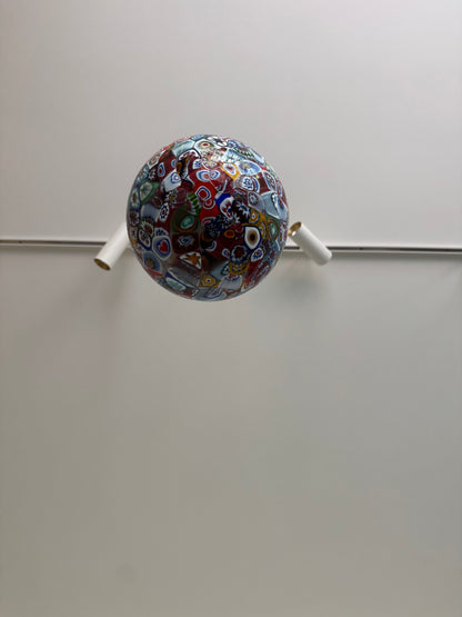 Klassisk murrina mosaik Murano pendel, 20 cm