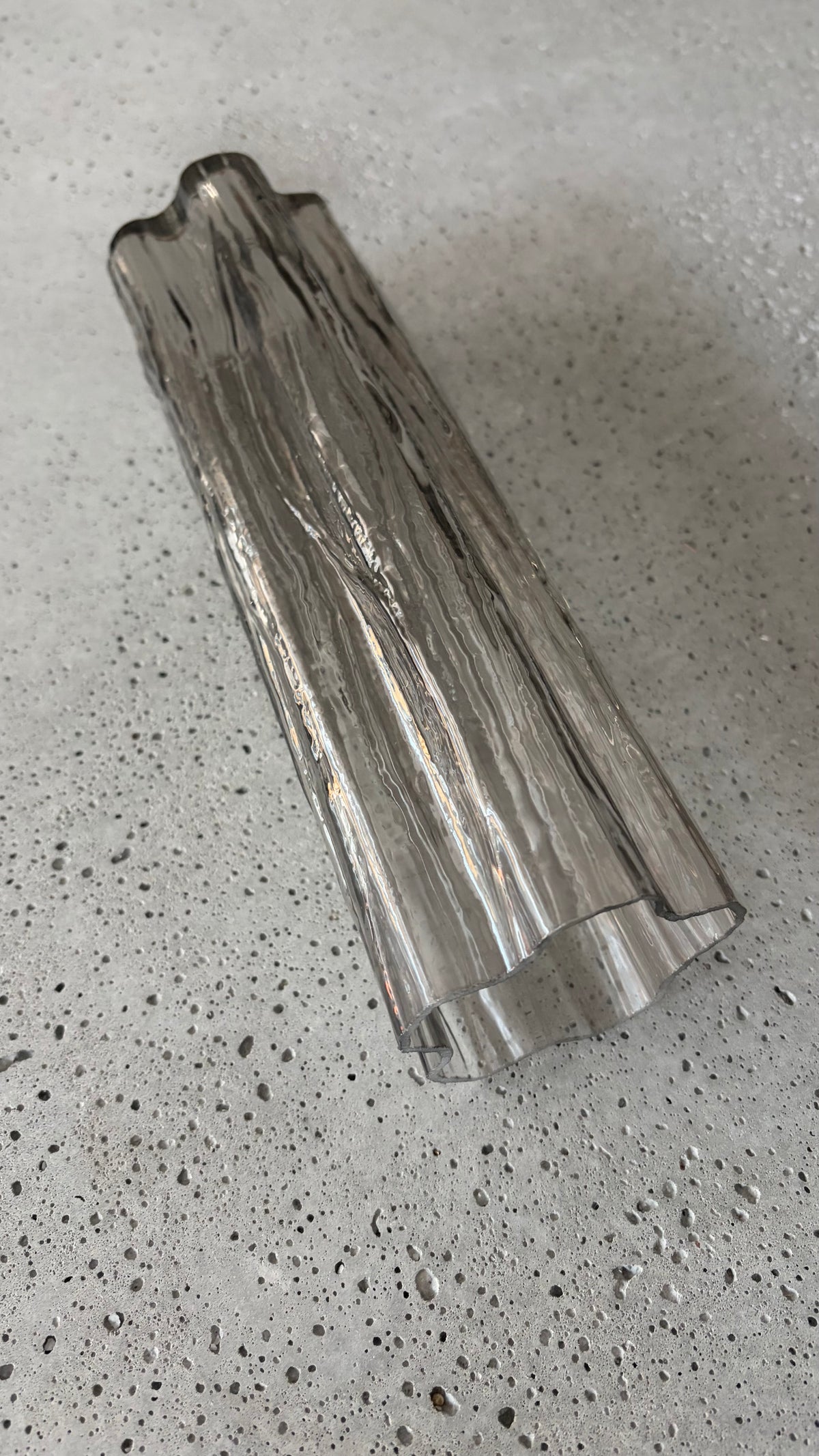 Murano Chandelier | Tubes | 30 glass | Smoke-colored glass