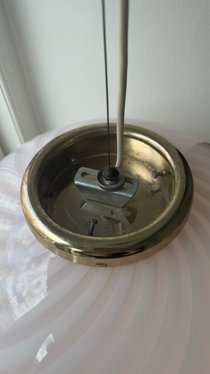 Murano pendant with pink hue, 40 cm