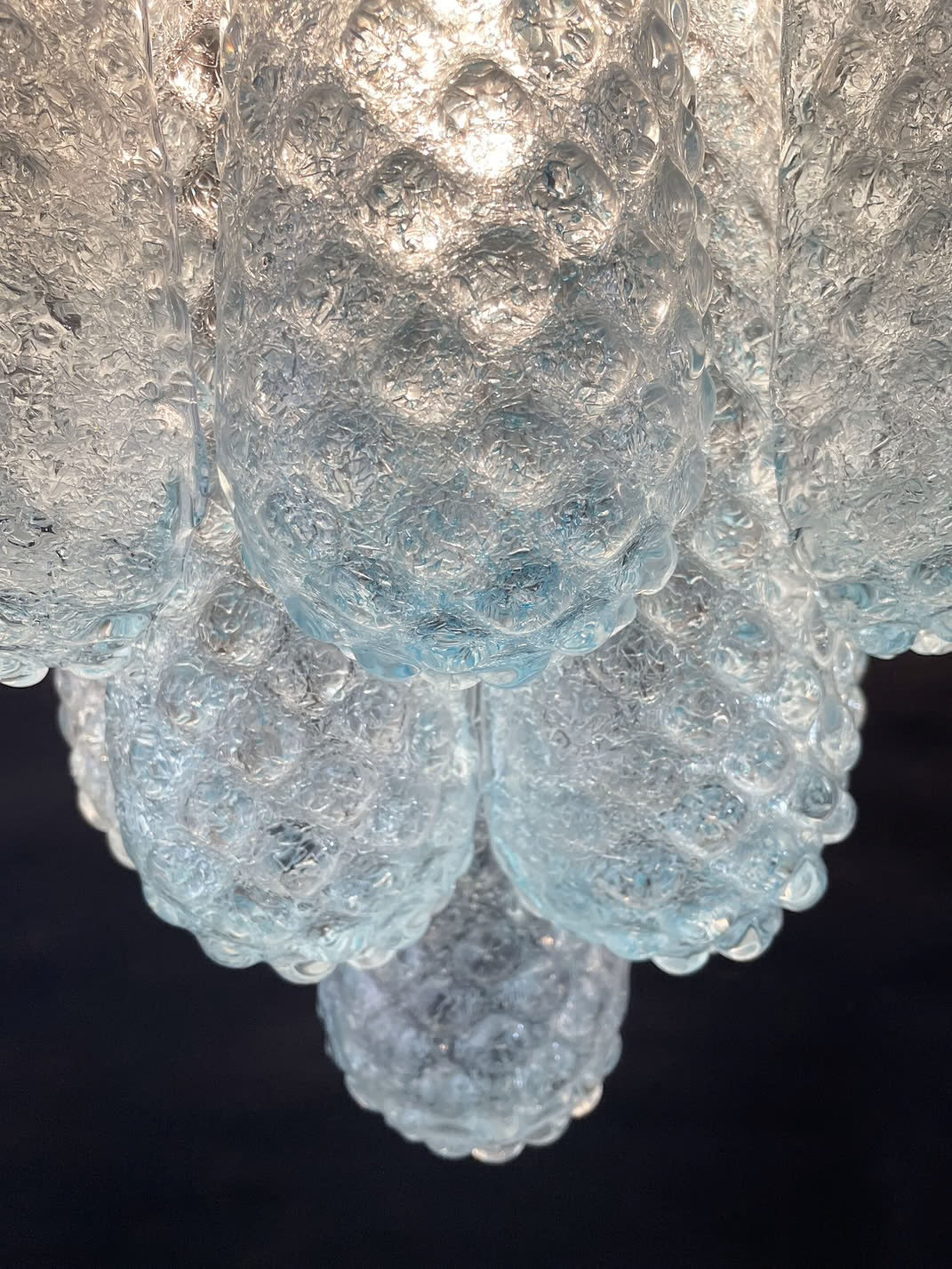 Murano wall lamp | Drops | Blue