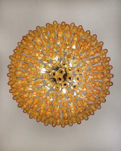 Murano lysekrone | Poliedri | 185 glas | Rav