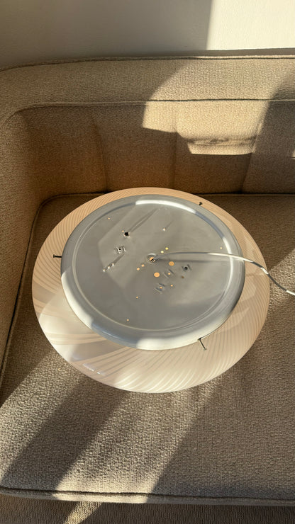 Murano ceiling lamp in the most beautiful swirl, 50 cm