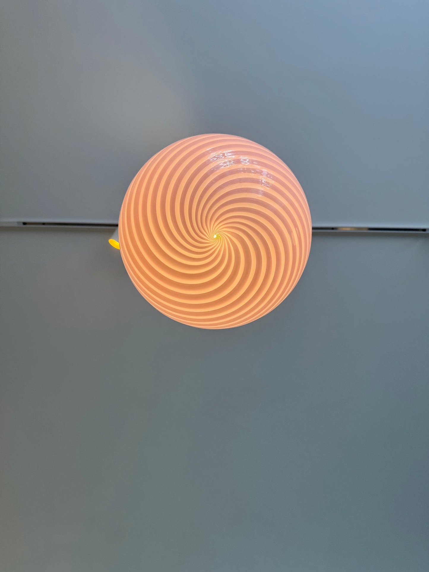 Candyfloss candy Murano pendel, 30 cm