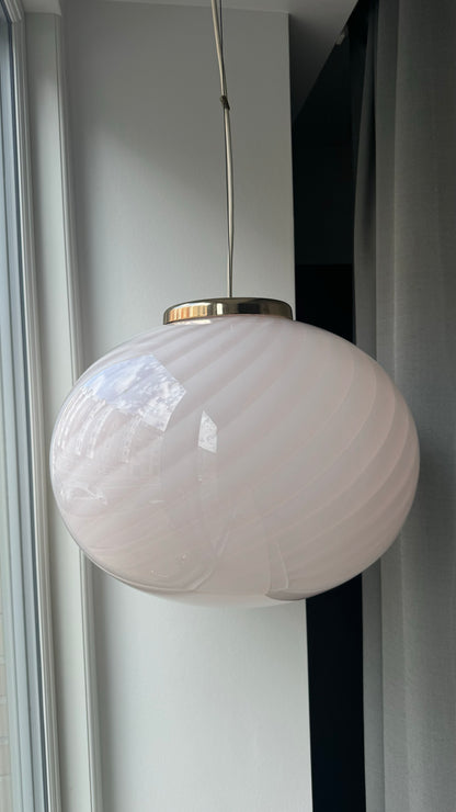 Murano pendant with pink hue, 40 cm