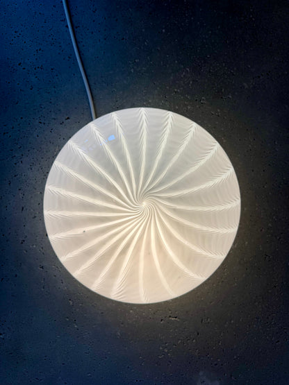 Vintage peacock Murano plafond lampe, 30 cm