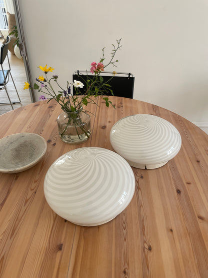 Classic vintage Murano ceiling, 30 cm