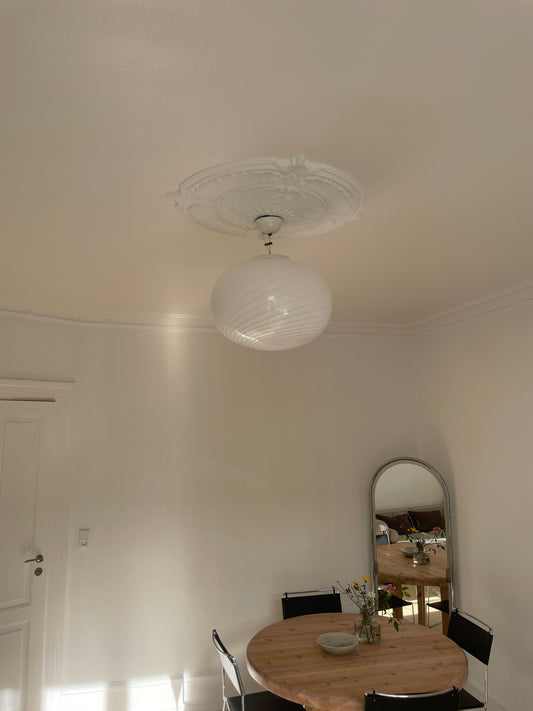 Huge classic vintage Murano pendant lamp, 45 cm