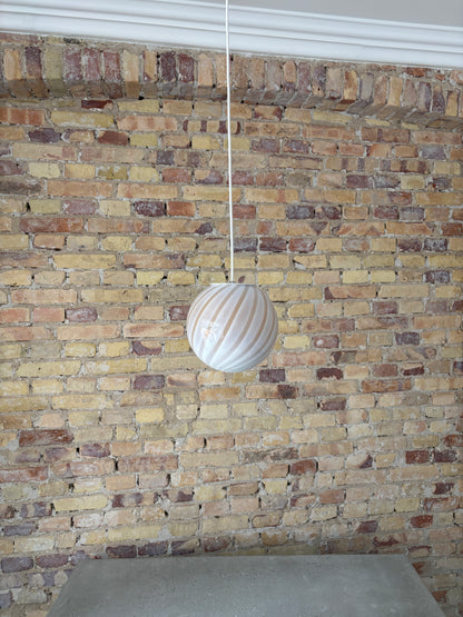 Pannacotta Murano pendant, 20 cm