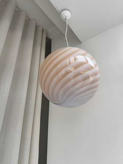 Pannacotta Murano pendel, 40 cm