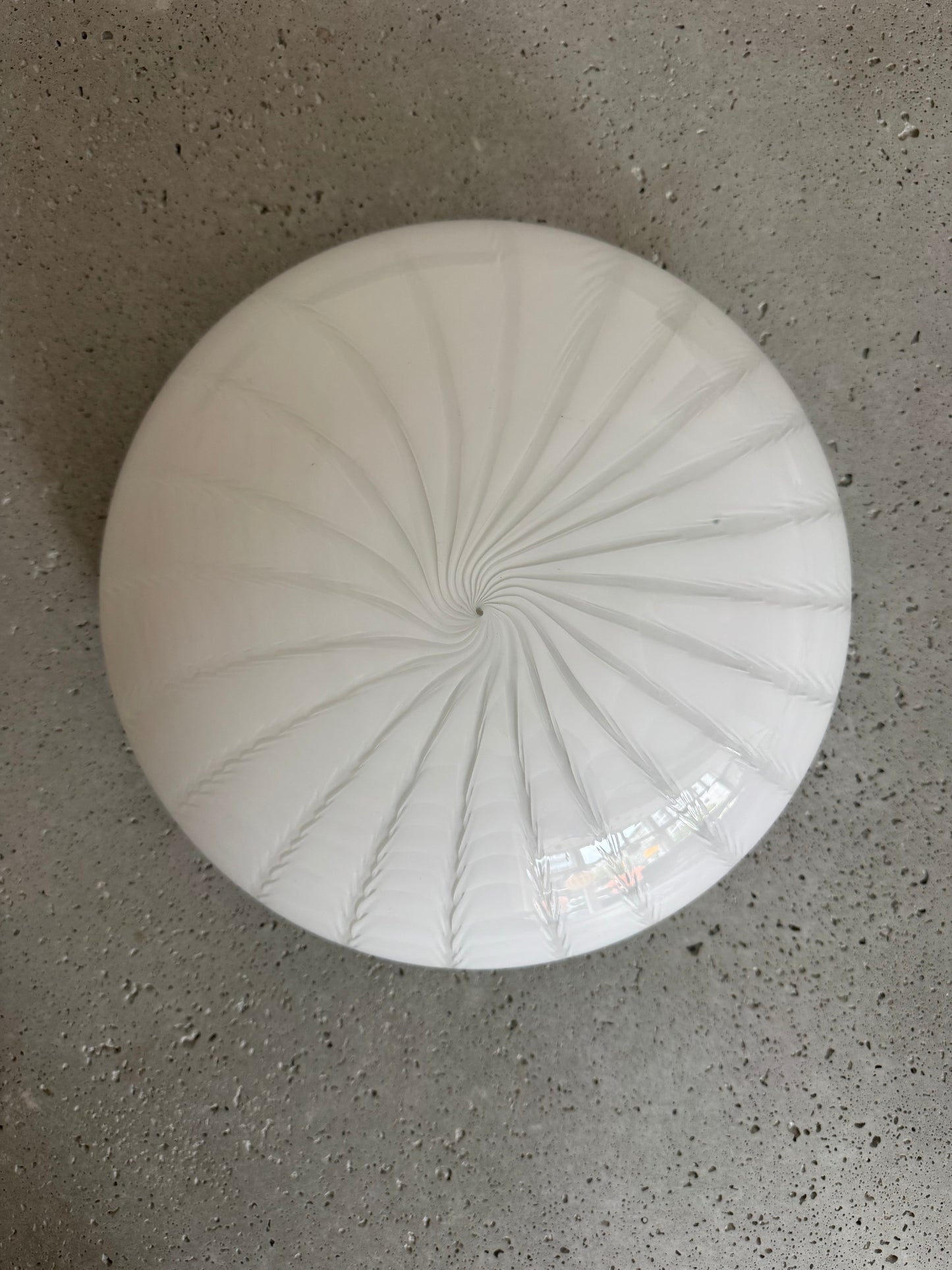 Vintage peacock Murano plafond lampe, 30 cm