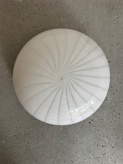 Vintage peacock Murano plafond lampe, 30 cm