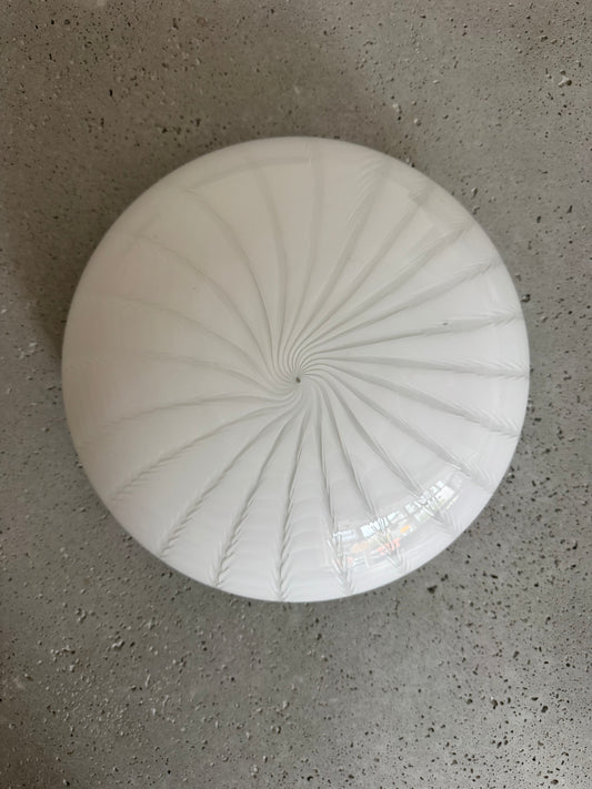 Vintage peacock Murano plafond lampe, 30 cm