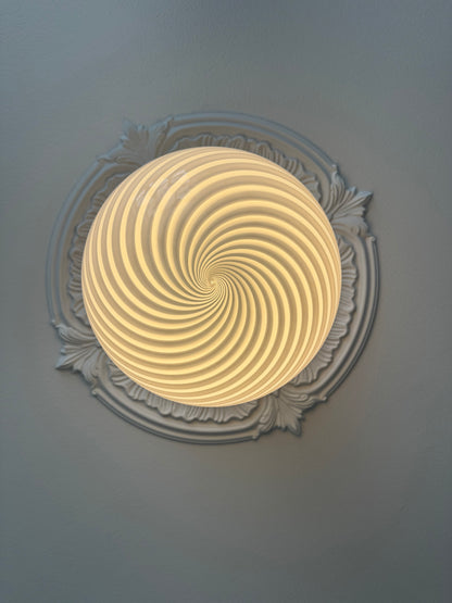 Classic Vintage Murano pendant lamp, 35 cm