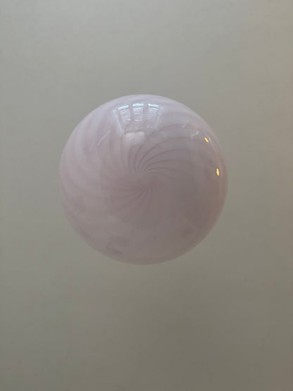 Murano pendant with pink hue, 42 cm