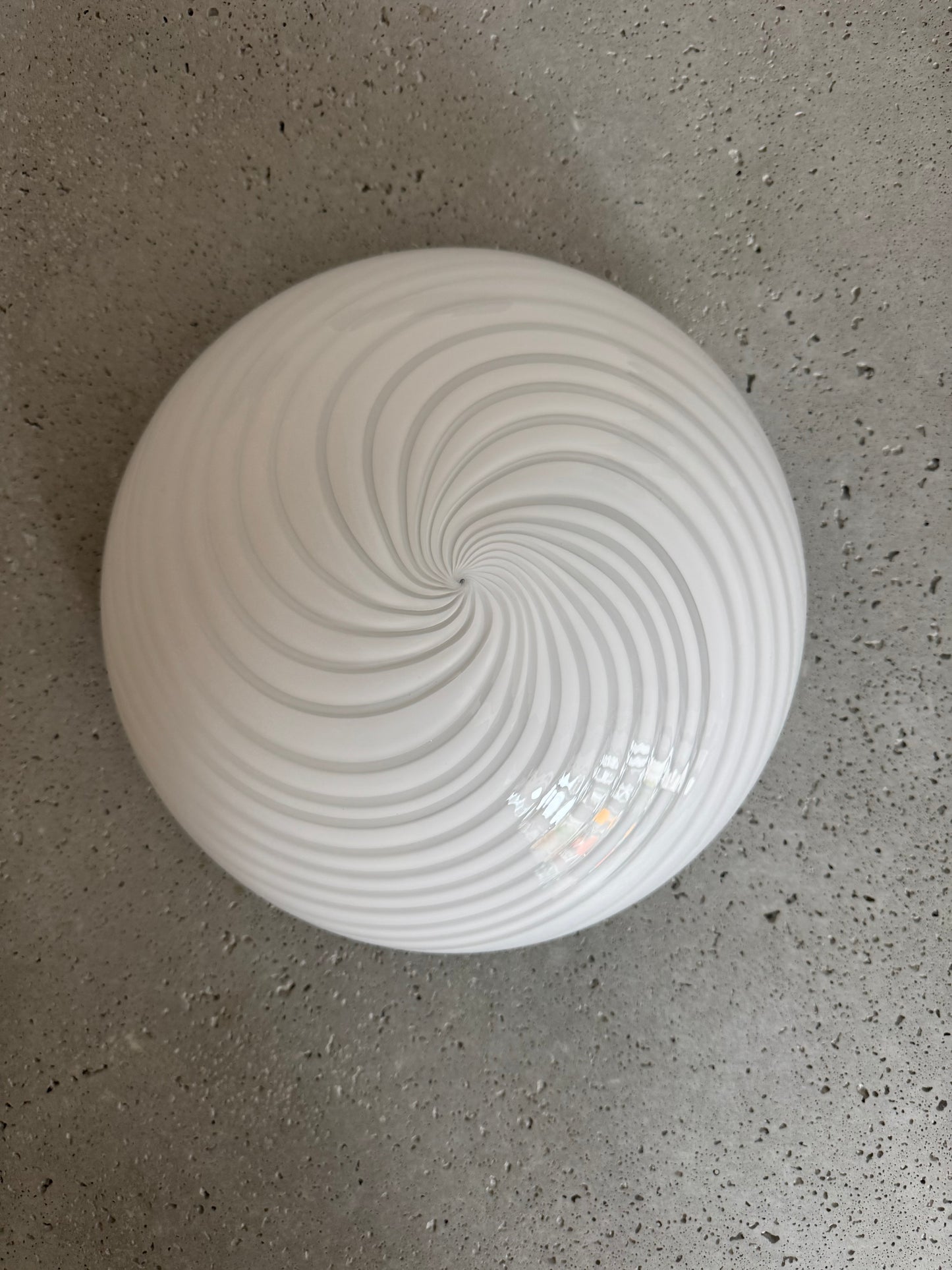 Klassisk vintage Murano plafond lampe, 30 cm