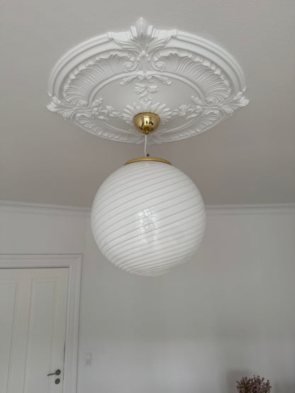 Classic round Murano pendant, 40 cm