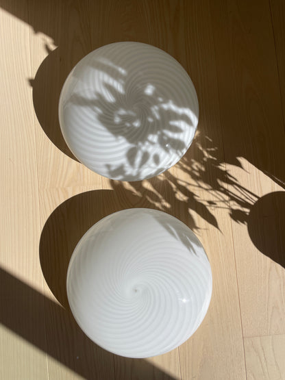 Classic vintage Murano ceiling, 36 cm