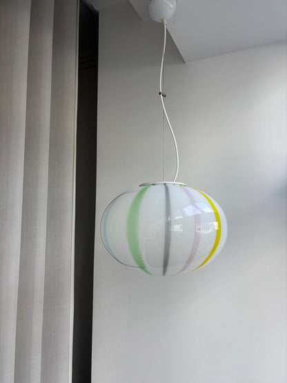 Vintage Murano 'tivoli' pendant light, 40 cm