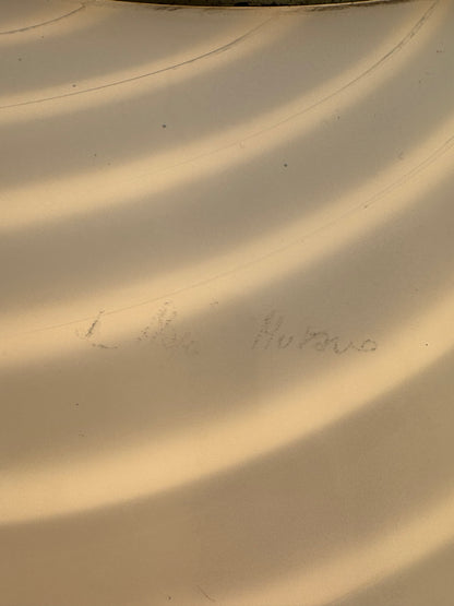 Murano pendant with white swirl, 35 cm