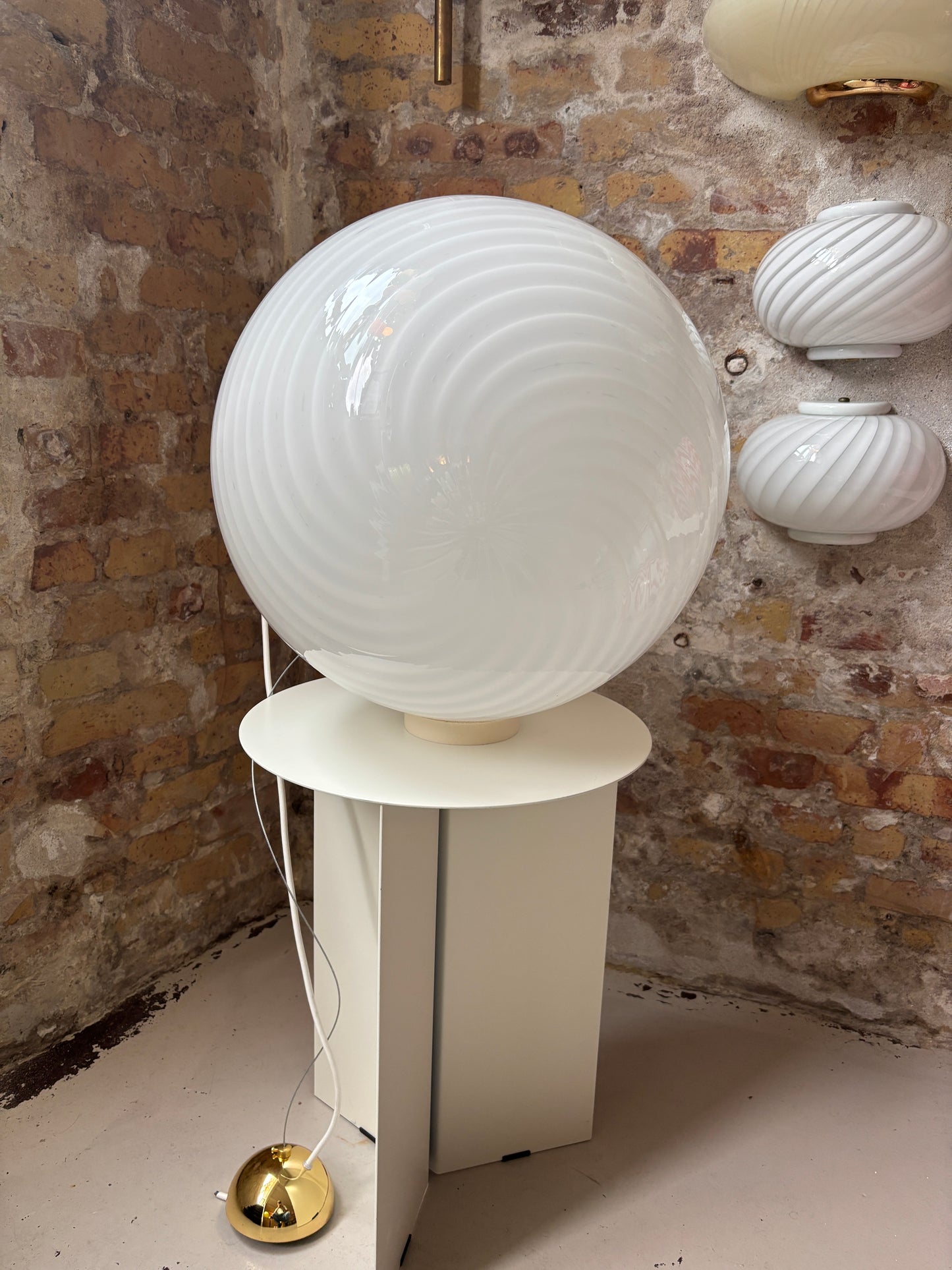 Stor murano pendel, 40 cm