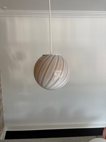 Pannacotta Murano pendant, 20 cm
