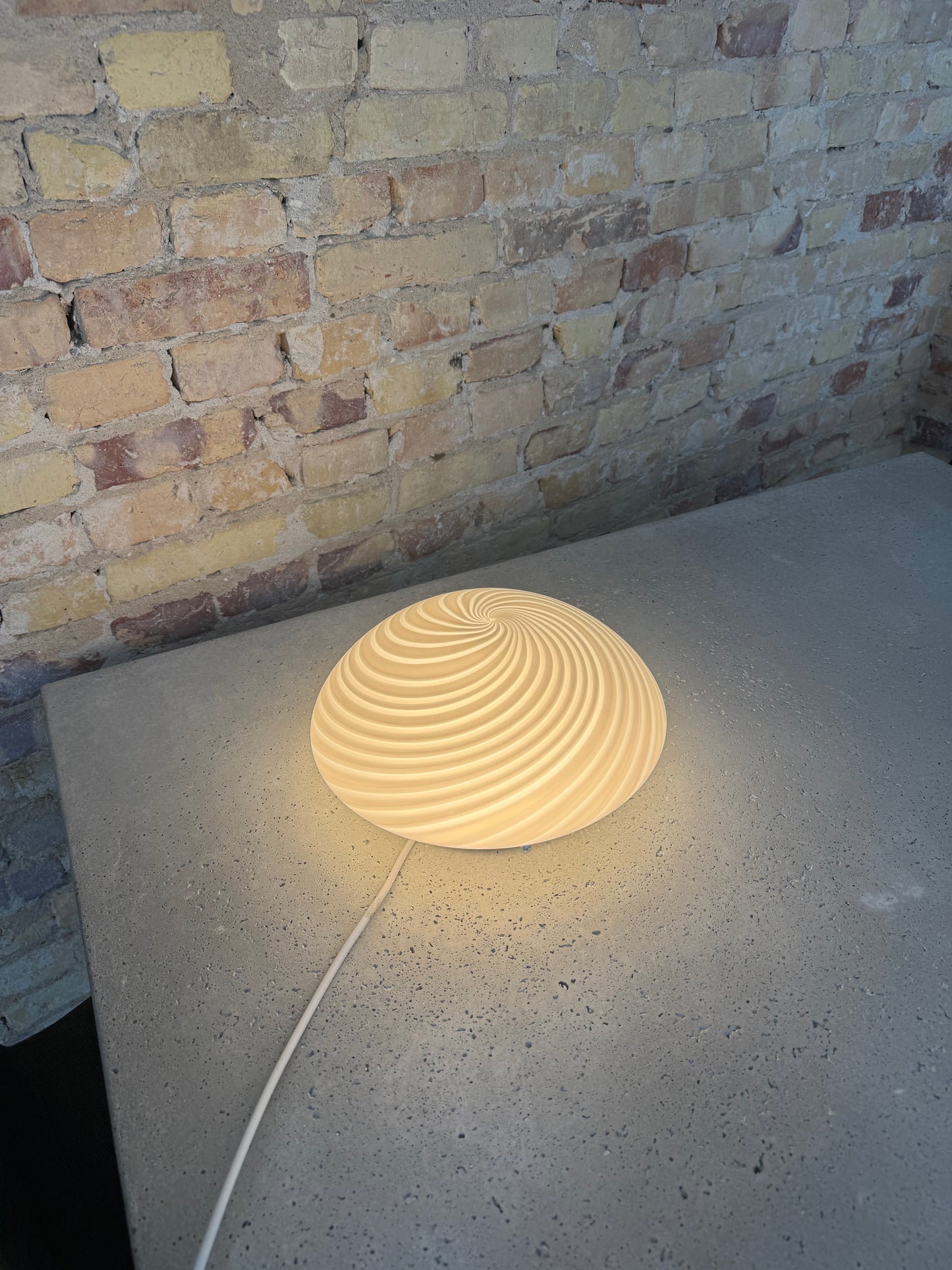 Klassisk vintage Murano plafond lampe, 30 cm