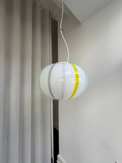 Vintage Murano 'tivoli' pendant light, 40 cm