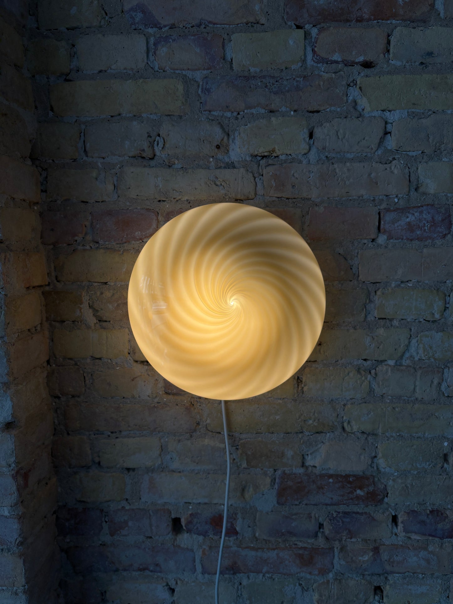 Grå Murano plafond, 30 cm