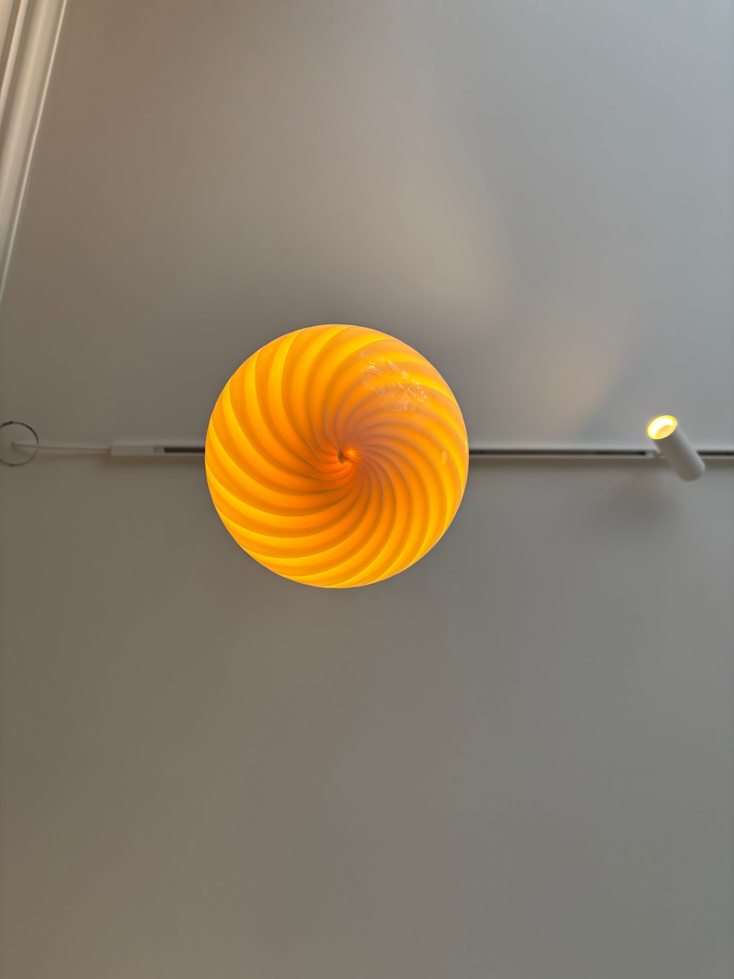 Pannacotta Murano pendant, 20 cm