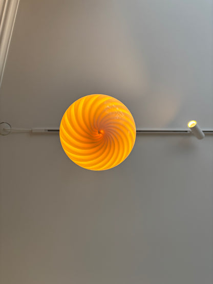 Pannacotta Murano pendant, 20 cm