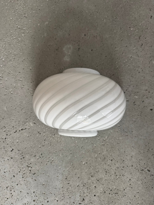 Vintage Murano shell wall lamp