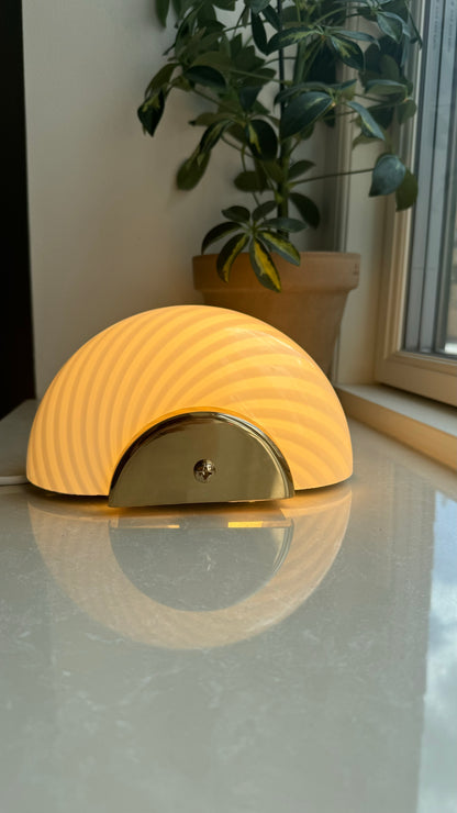 Murano Seashell wall lamp