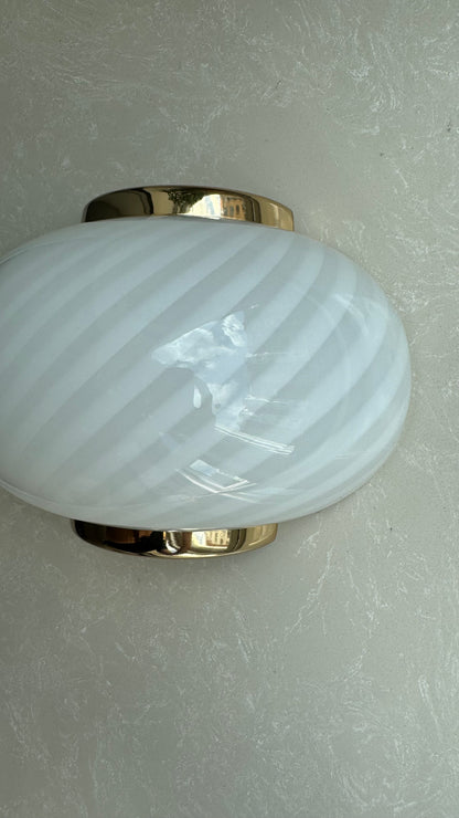 Murano Seashell wall lamp