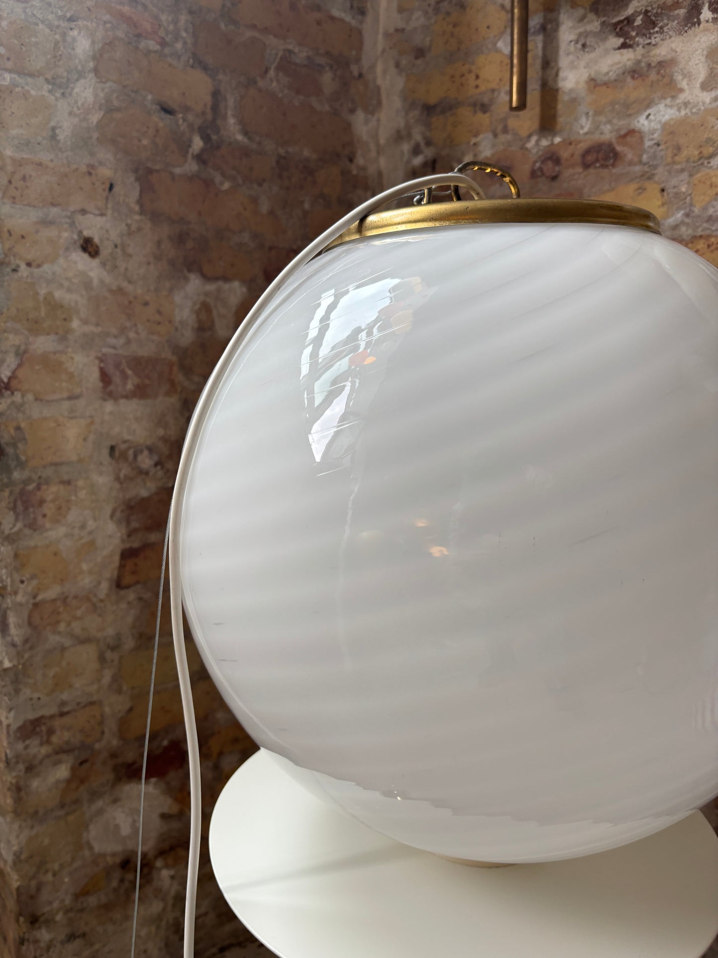 Stor murano pendel, 40 cm