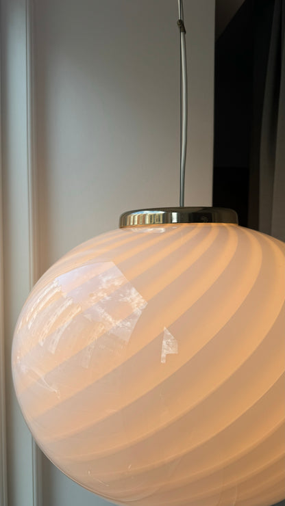 Murano pendant with pink hue, 40 cm