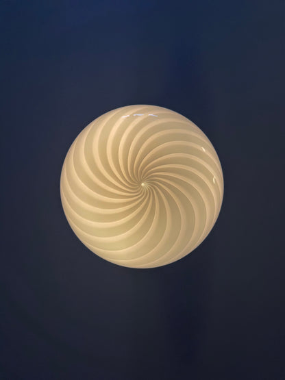 Murano pendant with pink hue, 42 cm